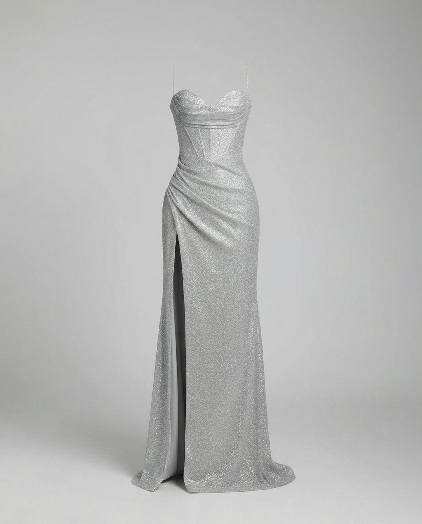 Damen Maxikleid Pailletten