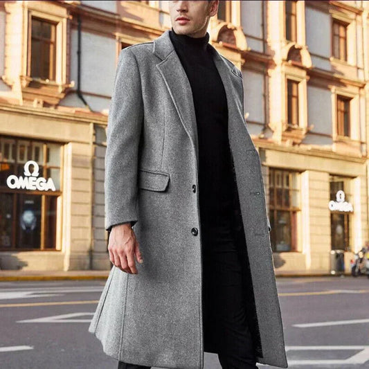 Norvielle Herren Winterjacke Wasserdicht Warm Schwarz - Norvielle