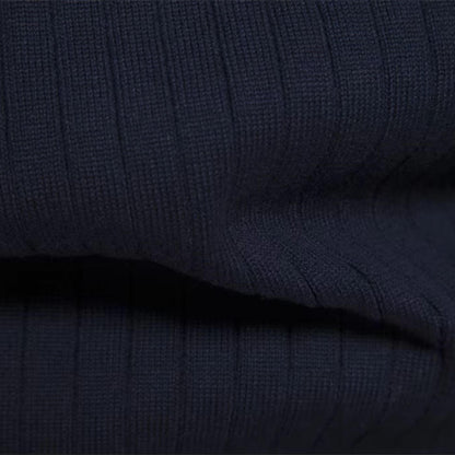 Herren Pullover Bequem Reißverschluss