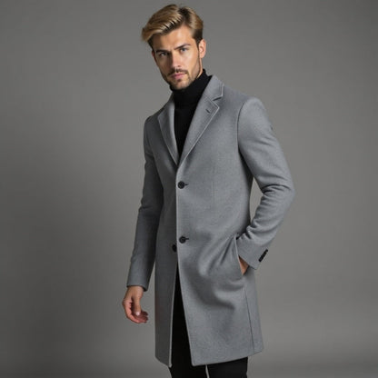 Herren Wintermantel Slim Fit Klassisch - Norvielle