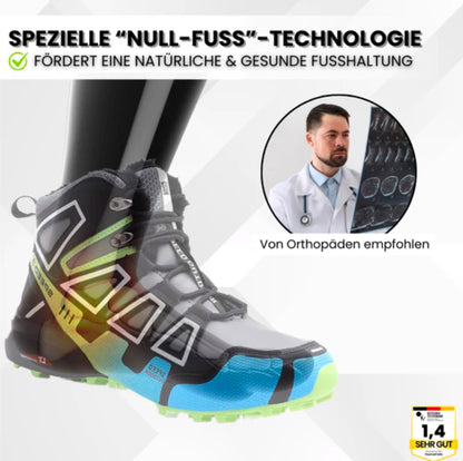 Ergonomische Wanderstiefel Hallux Valgus Schuhe OrthoTrekking Pro