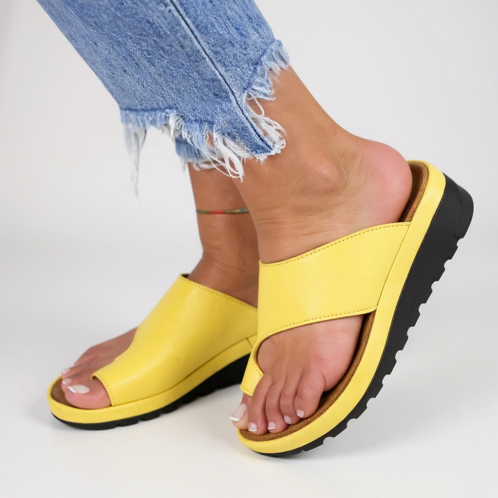 Damen Orthopädische Sandalen Zehentrenner Sommer