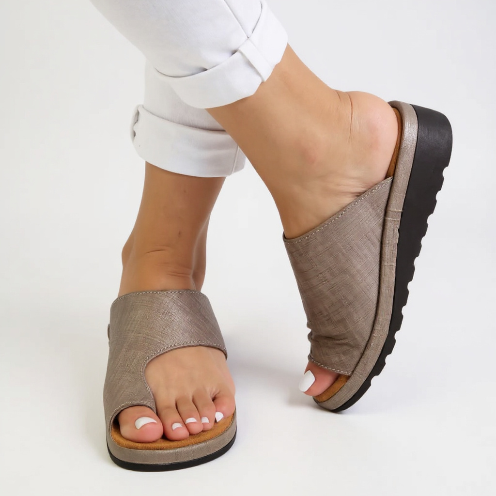 Damen Orthopädische Sandalen Zehentrenner Sommer
