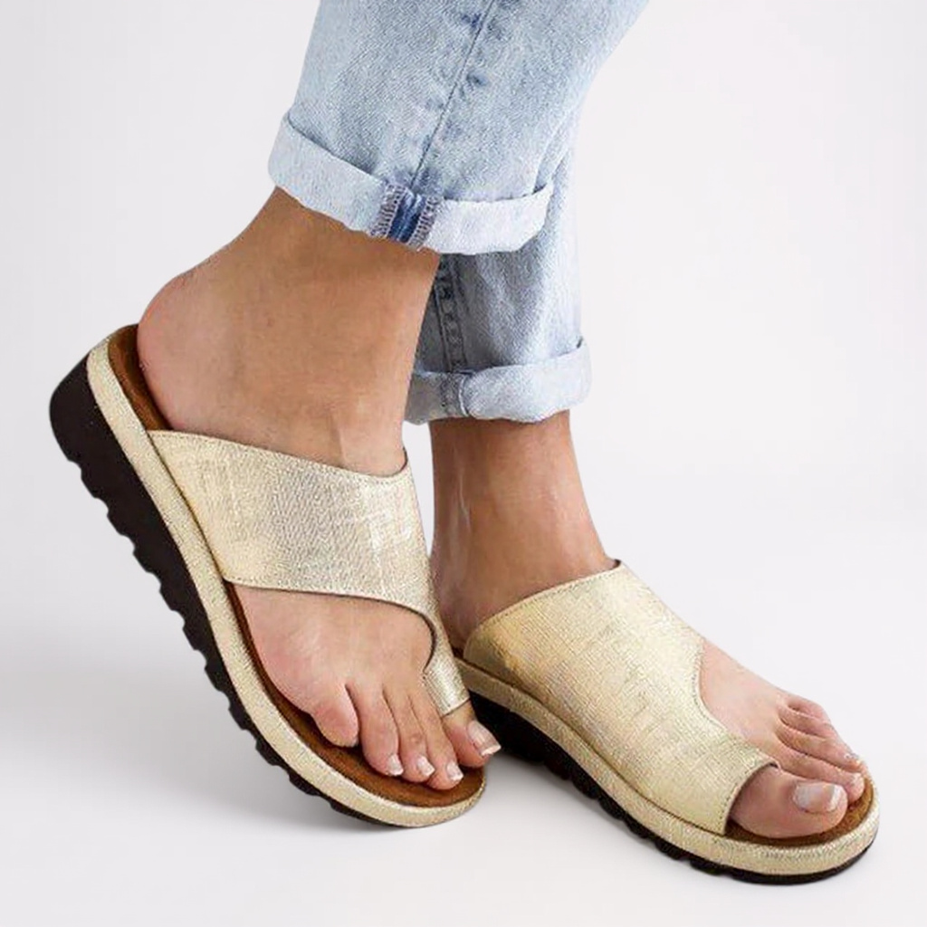 Damen Orthopädische Sandalen Zehentrenner Sommer