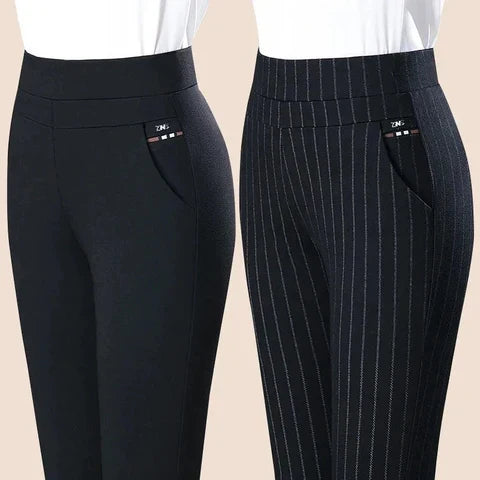 Damen Stretch Jogginghose Lang