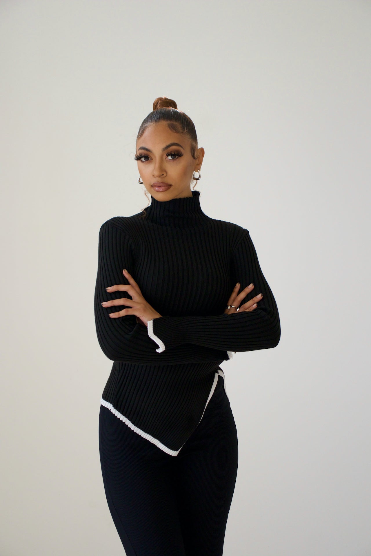 Damen Rollkragenpullover Klassisch