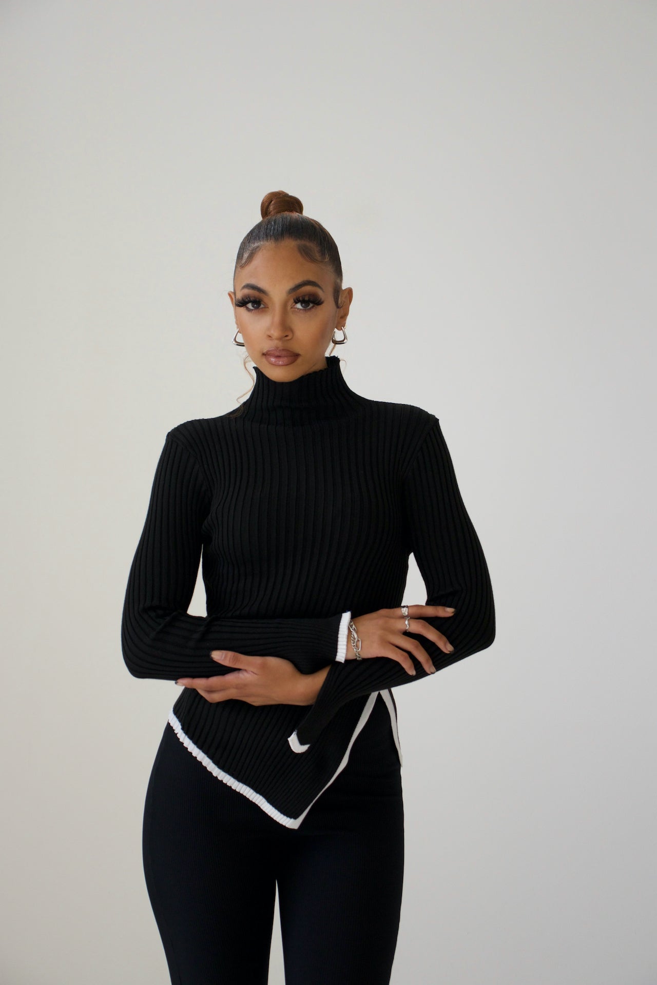 Damen Rollkragenpullover Klassisch