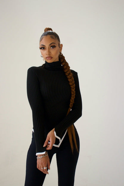 Damen Rollkragenpullover Klassisch