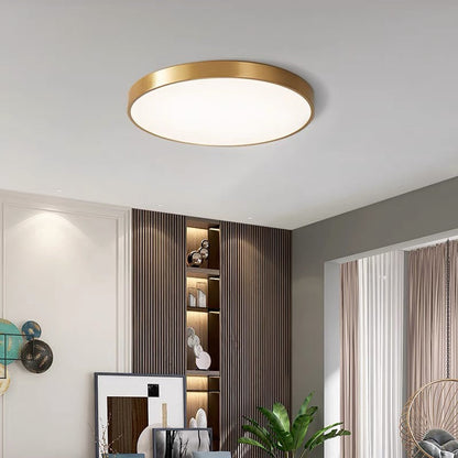 NordLuxe Runde LED-Deckenleuchte Skandinavisch