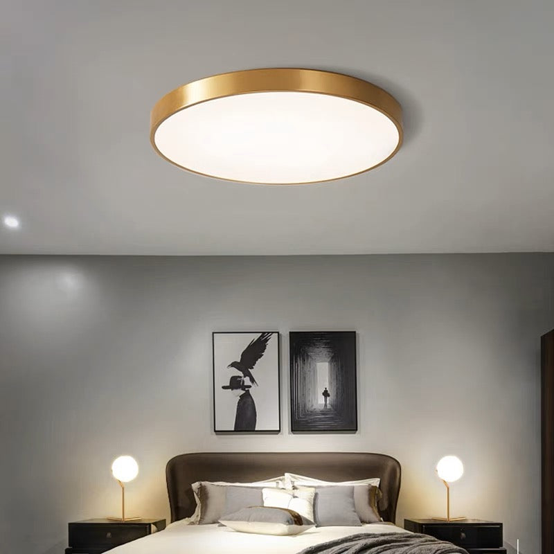 NordLuxe Runde LED-Deckenleuchte Skandinavisch