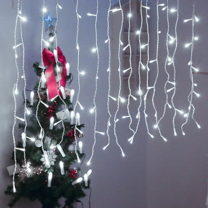Eiszapfen LED Lichter Außenbeleuchtung Dekor