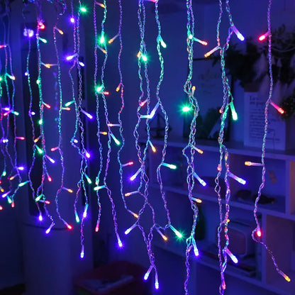 Eiszapfen LED Lichter Außenbeleuchtung Dekor