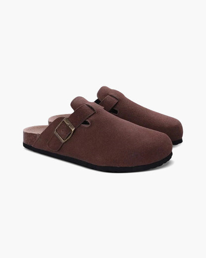 Herren Clogs Wildleder Ergonomisch Bequem