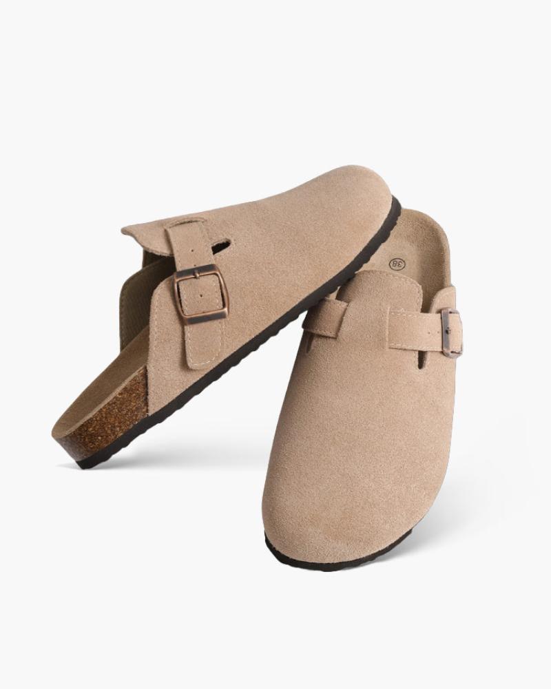 Herren Clogs Wildleder Ergonomisch Bequem