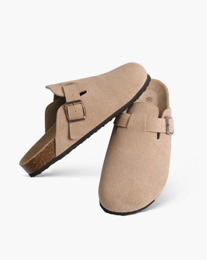 Herren Clogs Wildleder Ergonomisch Bequem