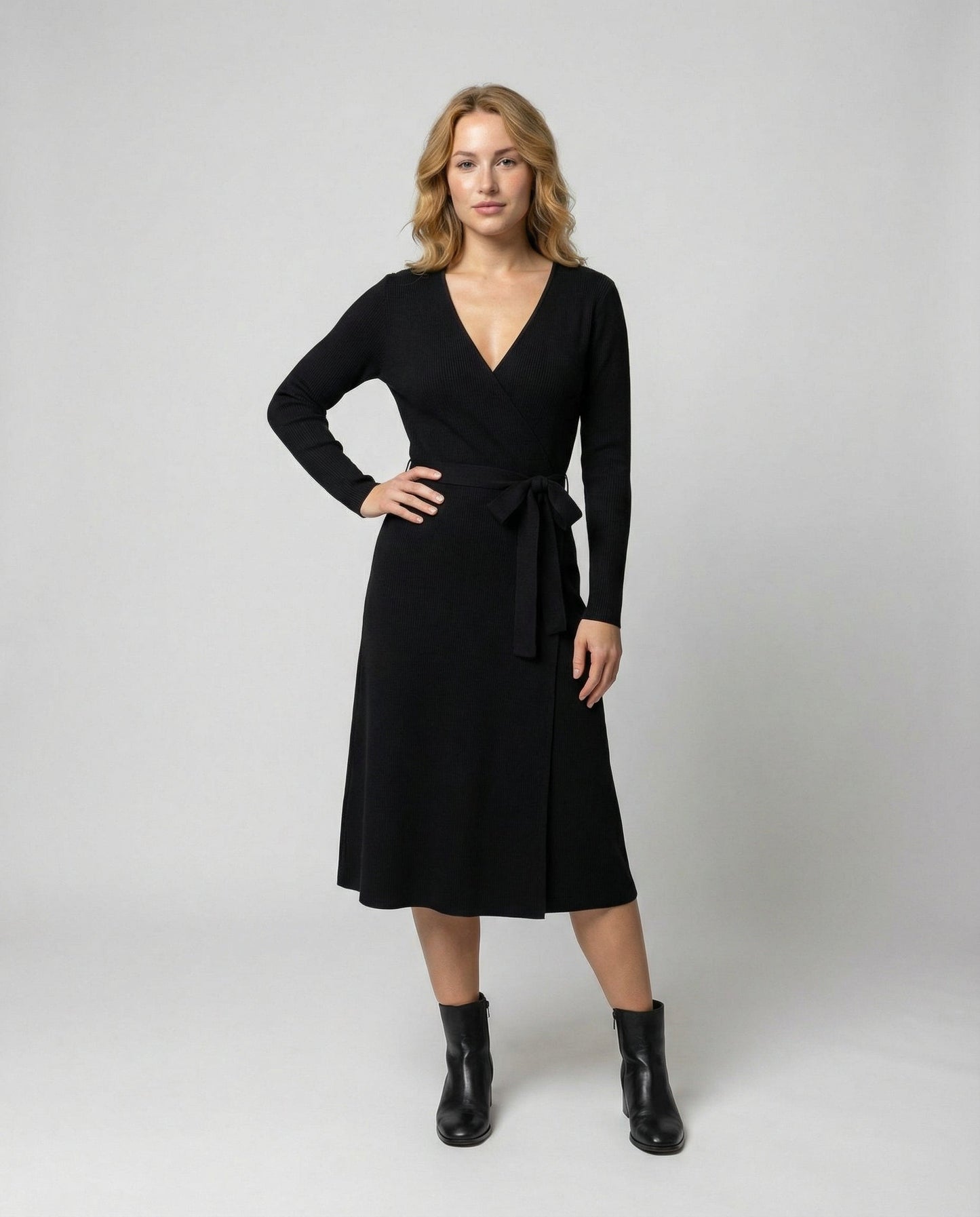 Elegantes Damen Wickelkleid - Norvielle