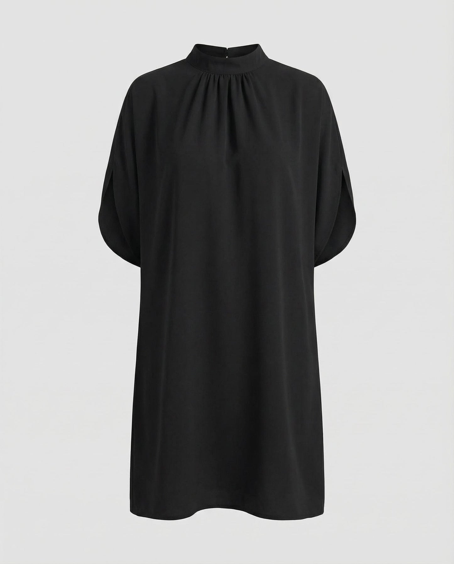Damen Fledermausärmel Kleid Elegantes