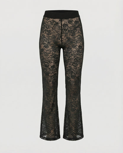Damen Spitzenhose Elegante