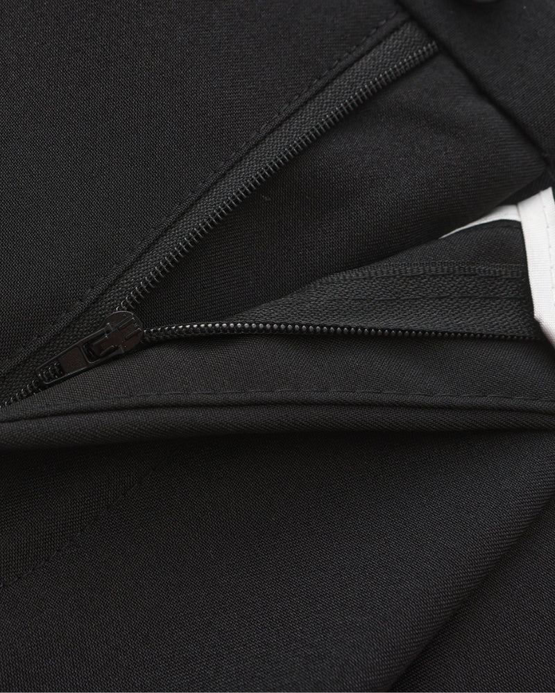 Enzo Herren Anzughose High-Waist Weites Bein