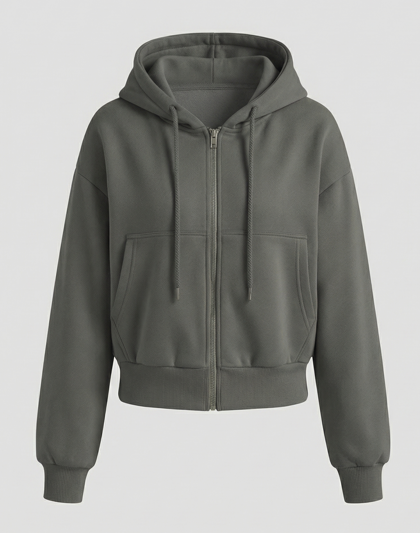 Norvielle Damen Oversize Sweatshirt Mit Reißverschluss