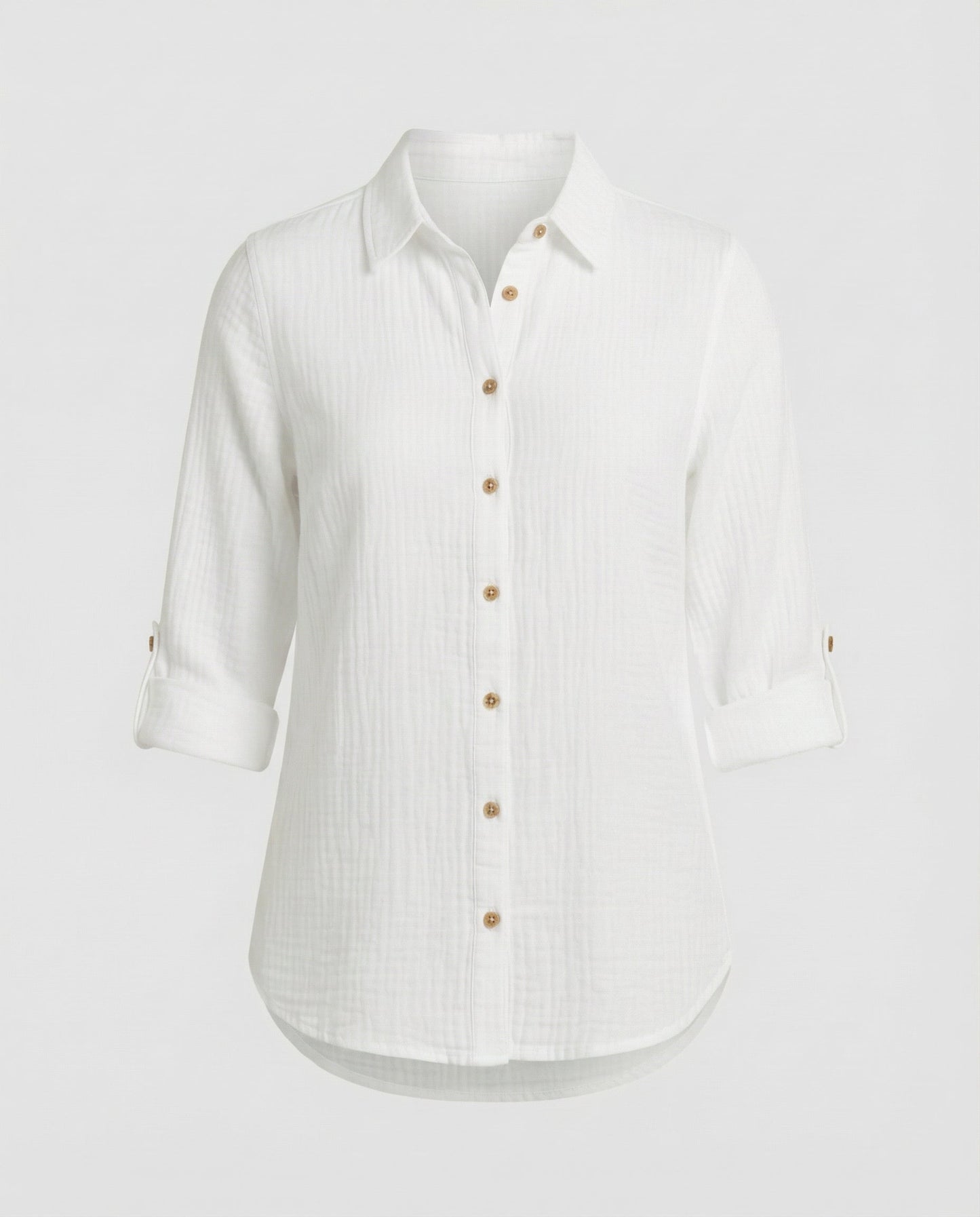 Damenhemd Rüschen Elegantes Bluse Weiß