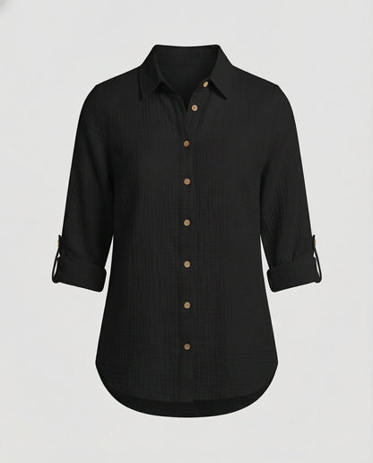 Damenhemd Rüschen Elegantes Bluse Weiß