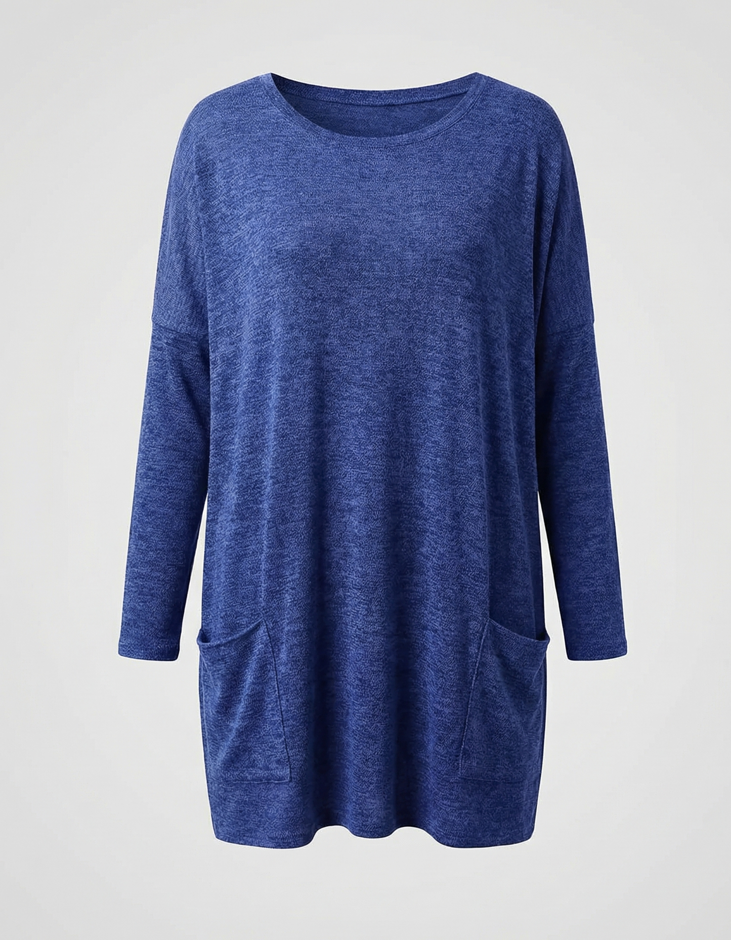 Damen Longpullover Lässig Langarm