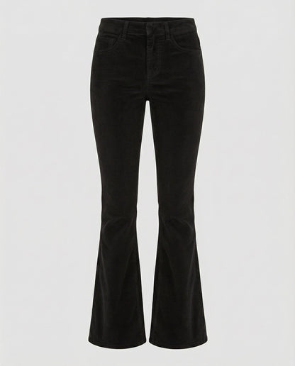 Damen Cordhose Bequem Elastisch