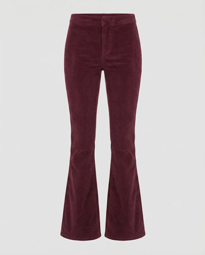Damen Cordhose Bequem Elastisch