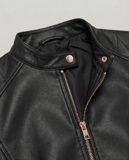 Damen Lederjacke Elegant