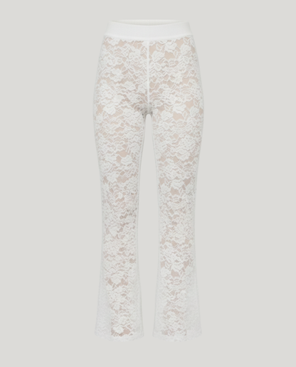 Damen Spitzenhose Elegante