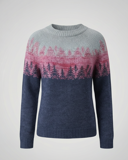 Damen Norwegerpullover Stilvoll