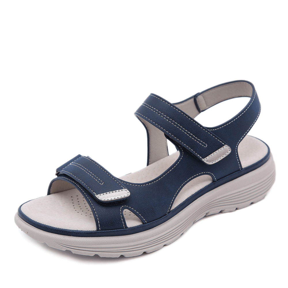 Norvielle Damen Orthopädische Sandalen Orthofit-Sohle - Norvielle
