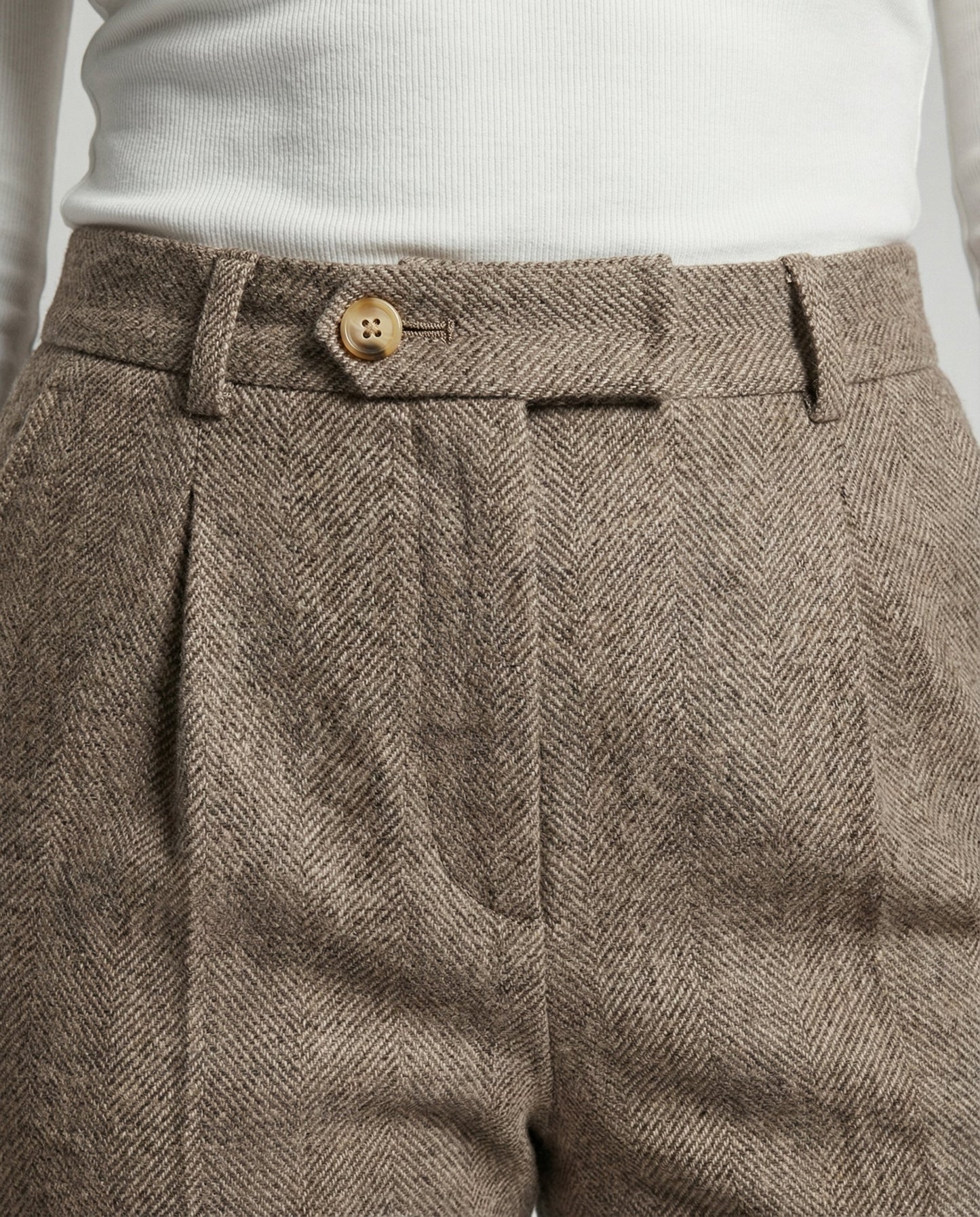 Damen Wollhose Elegante