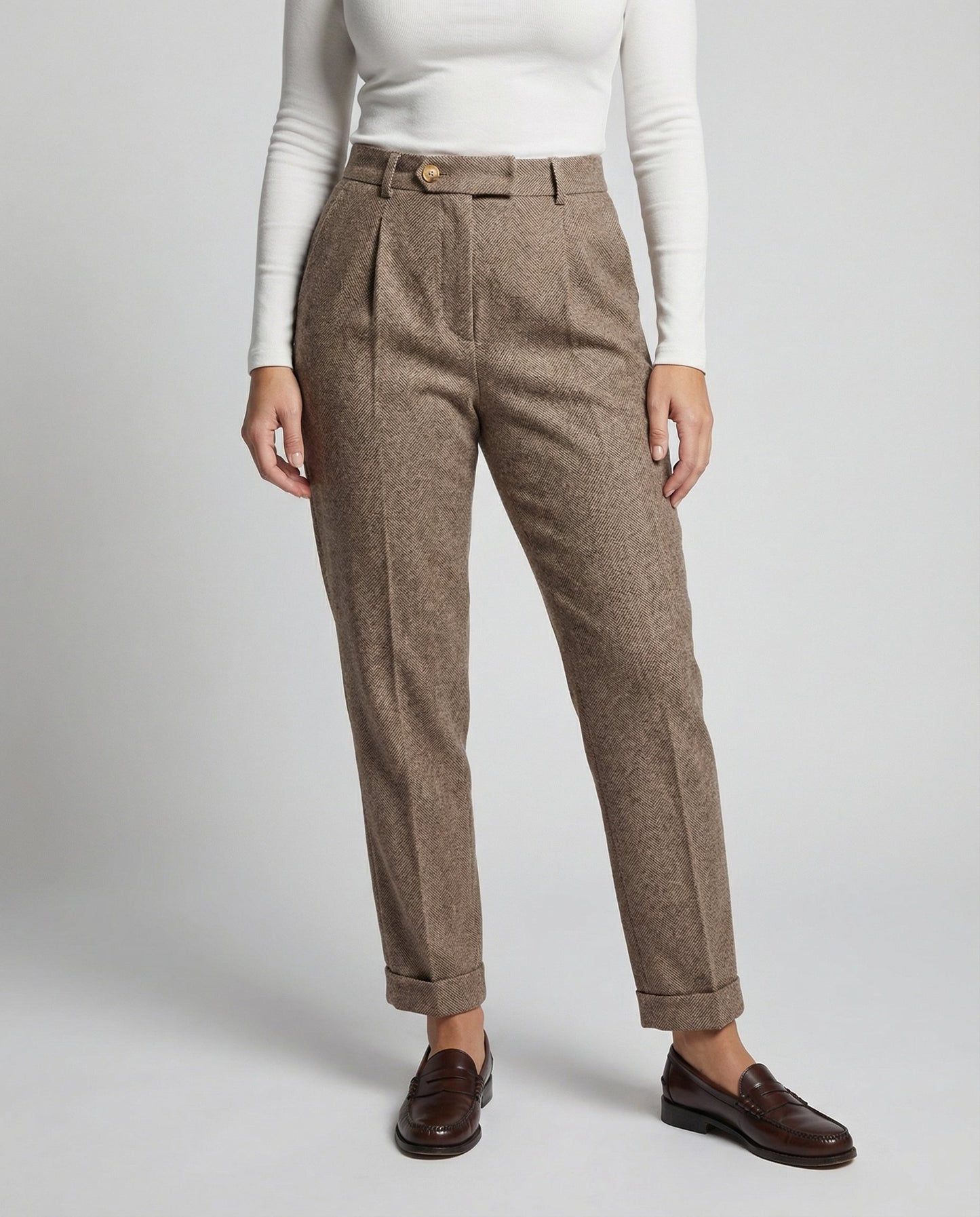 Damen Wollhose Elegante