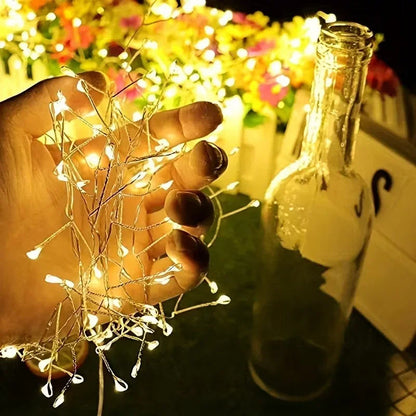 WeihnachtsLED-Lichter Innenausstattung USB-Betrieb mit Fernbedienung