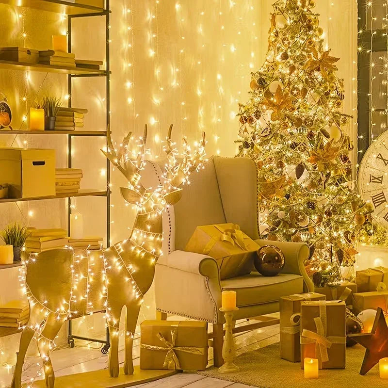 Innen LED Lichterkette Weihnachtsdekoration