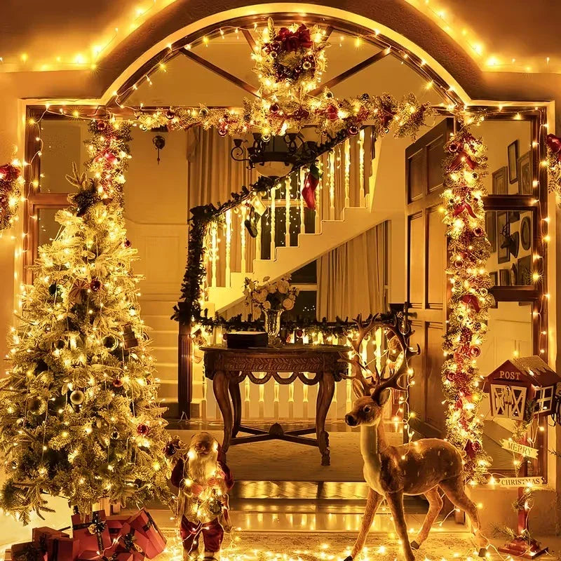 Innen LED Lichterkette Weihnachtsdekoration