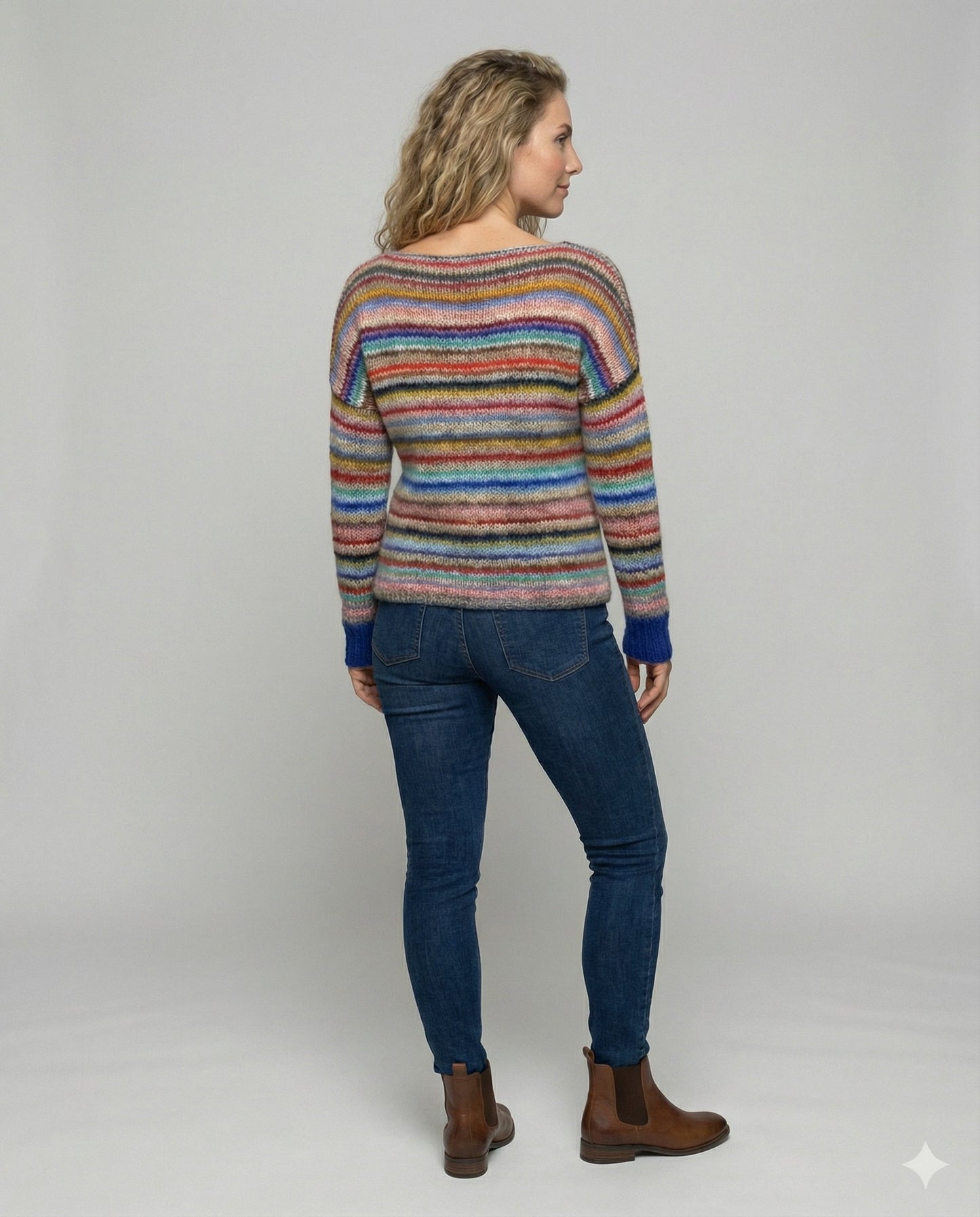 Damen Norwegerpullover Stilvoll
