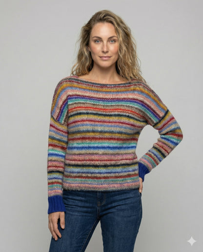 Damen Norwegerpullover Stilvoll - Norvielle