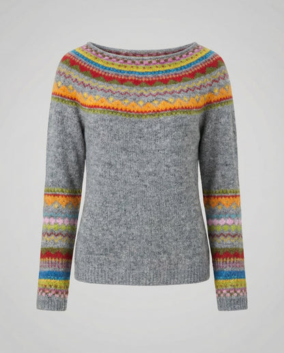 Damen Norwegerpullover Stilvoll
