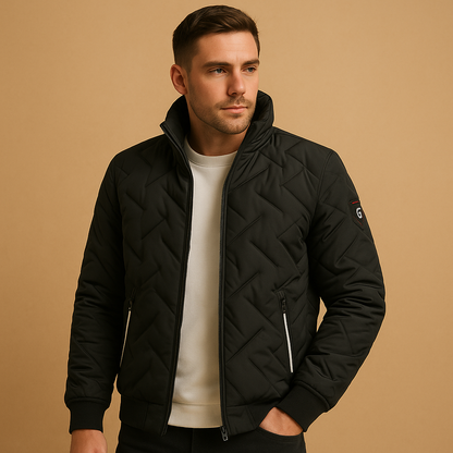 Herren Daunenjacke Isoliert Winddicht