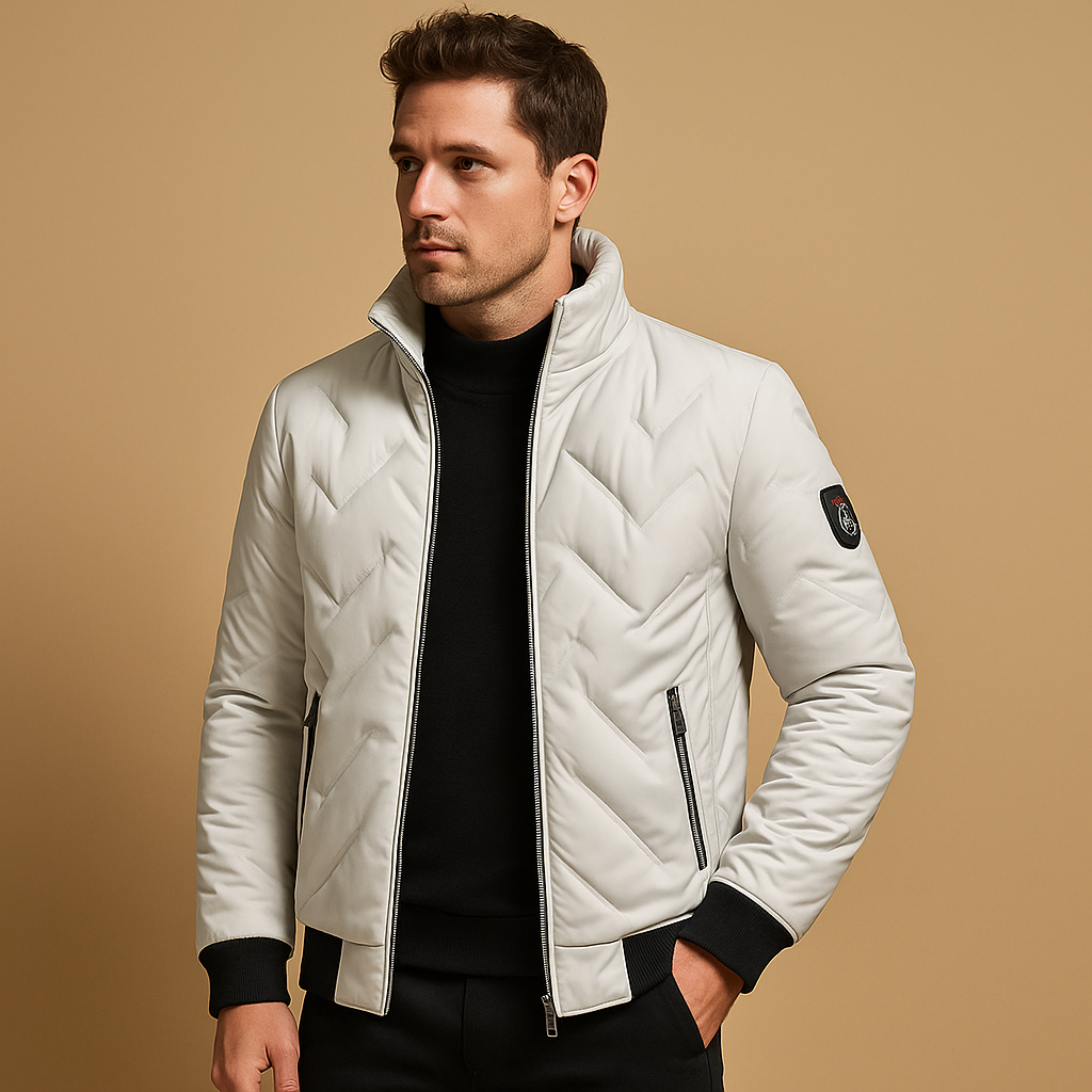 Herren Daunenjacke Isoliert Winddicht