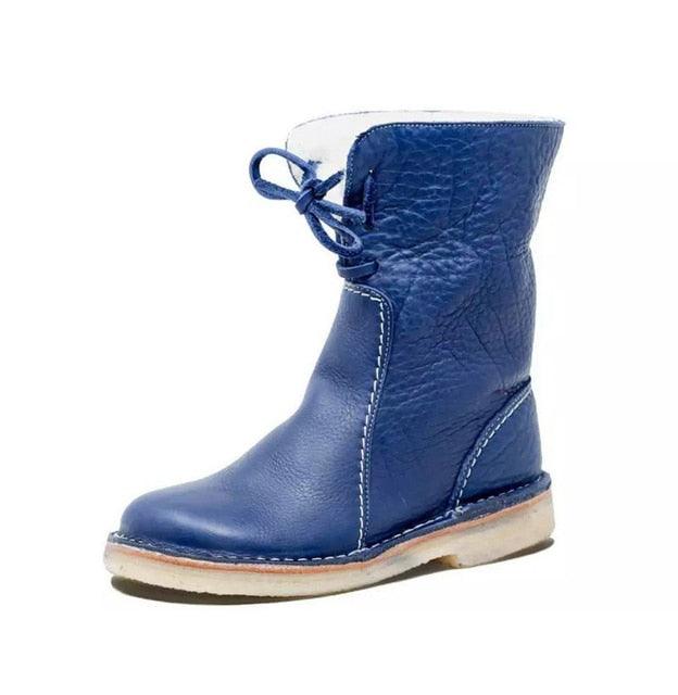 Damen Winterstiefel Wasserdicht Warmes Fleece