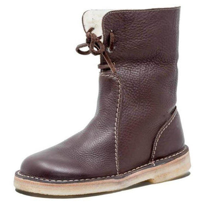 Damen Winterstiefel Wasserdicht Warmes Fleece
