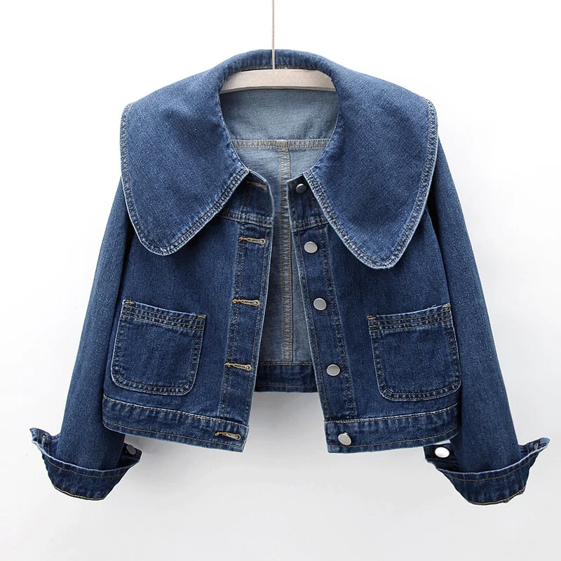 Damen Jacke Klassisch Mit Kragen - Norvielle