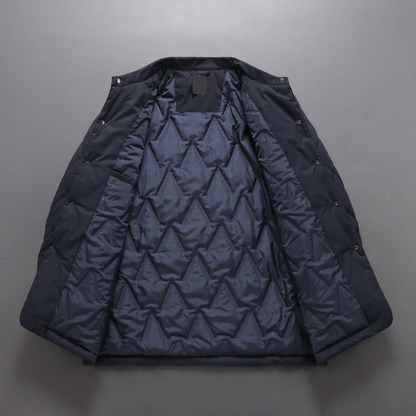 Herren Winter-Steppjacke Wasserdicht