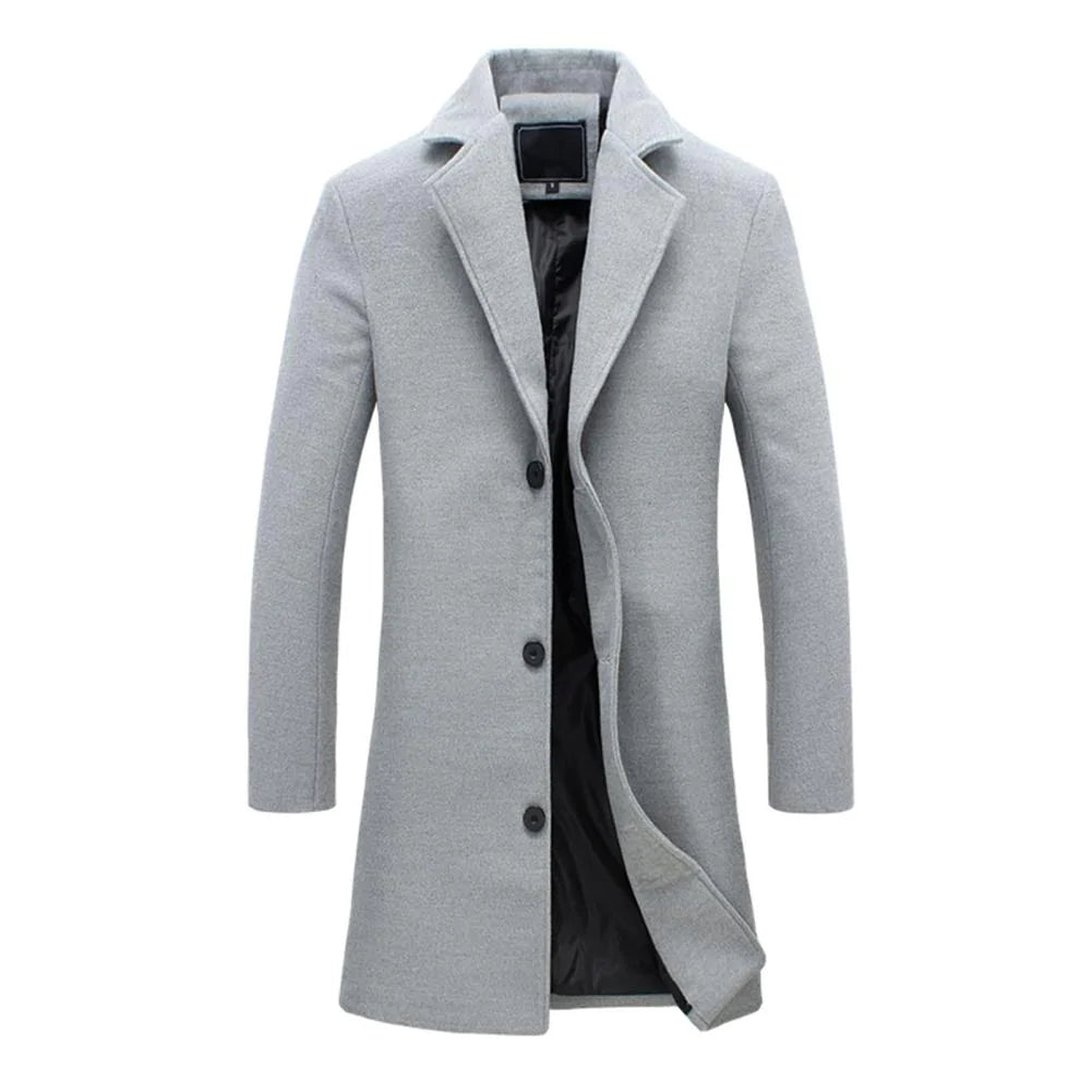 Herren Winterjacke Lang Norvielle Bequem