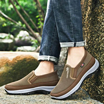 Herren Orthopädische Slip-On Schuhe Robust Bequem