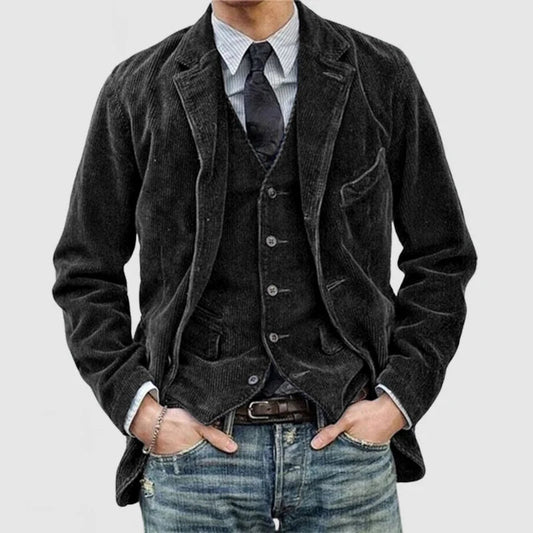 Herren Jacke Weste Set Maßgeschneidert - Norvielle
